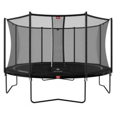 Батут Berg Favorit Regular 380 см Black + сетка Safety Net Comfort